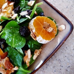 Spinach and Clementine Salad