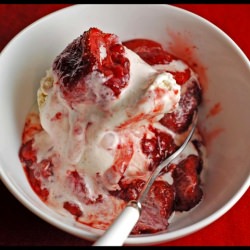 Slow Roasted Strawberries