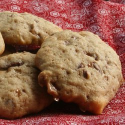 Banana White Chocolate Toffee Cookies