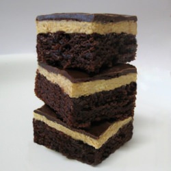 Peanut Butter Truffle Brownies