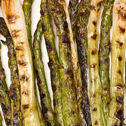Char-Grilled Asparagus