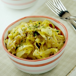 Sauteed Spiced Indian Cabbage