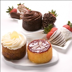 Mini Cakes & Fancy Berries