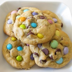 Spring Time Chocolate Chip Cookies