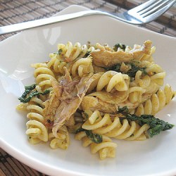 Chicken Curry (Leftover) Pasta