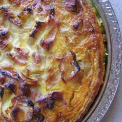 Bacon and Onion Tart