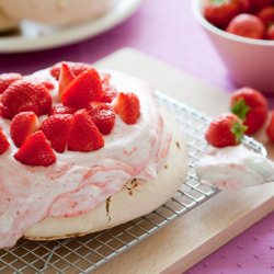 Strawberry Pavlova