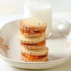 Rosemary Apricot Cookies
