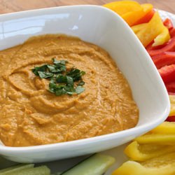 Chick Pea and Roasted Pepper Dip