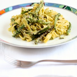 Tagliatelle with Asparagus