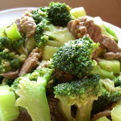 Stir-Fried Beef With Broccoli