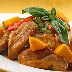 Mango Curry Duck