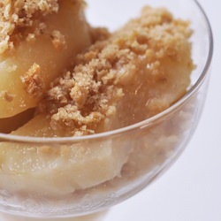 Chablis Ginger Pear Crisp