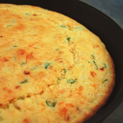 Green Onion and Cheddar Cornbread
