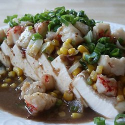 Tofu Glazed with Salted Bean Sauce