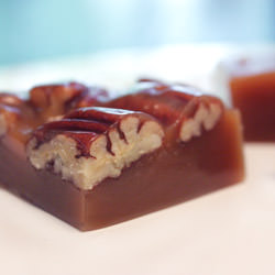 Honey Pecan Caramels for Mom