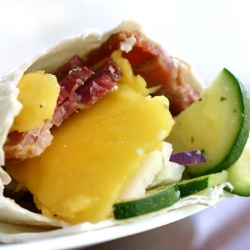 Mango Bacon Wrap