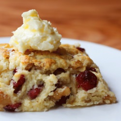 Cranberry and Walnut Scones