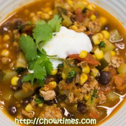 Turkey Black Bean Chili