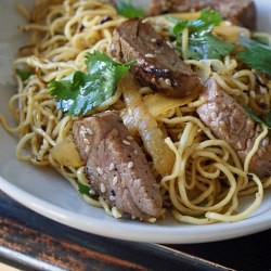 Sesame Noodles with Pork