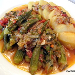 Okra and Potatoes Stew
