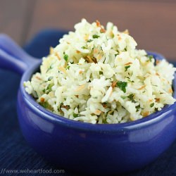 Coconut! Cilantro! Rice! Yum!