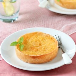 Lemon-Basil Lemon Tartelettes