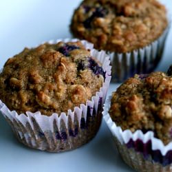 Oatmeal Blueberry Muffins