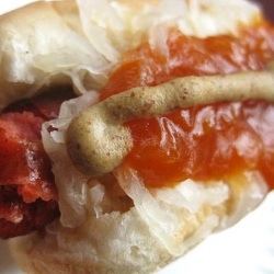 Papaya King Hot Dog