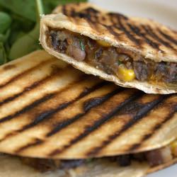 Black Bean and Squash Tortillas