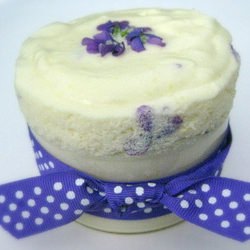 Lemon Violet Souffle