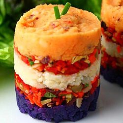 Peruvian Causa-Layered Potato Salad