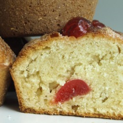 Cherry and Coconut Muffins