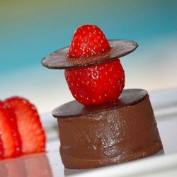 Chocolate and Strawberry Dessert