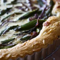 Spring Tart with Asparagus