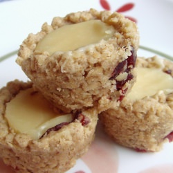 White Chocolate Cranberry Oat Cups
