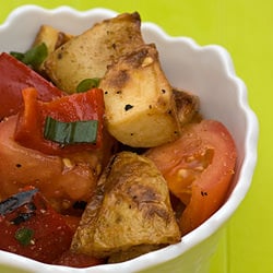 Roasted Potato and Pepper Salad