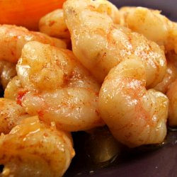 Spiced Butter Poached Shrimp
