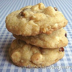 White Choco Orange Cranberry Cookie
