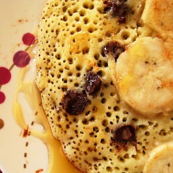 Chocolate Chip and Banana Pancake