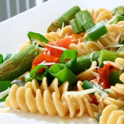 Baked Asparagus with Kamut Pasta