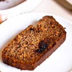 Banana, Date, and Chocolate Cake