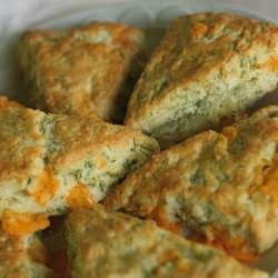 Cheddar Dill Scones