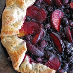 Blueberry Plum Galette