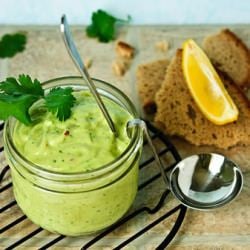 Cold Avocado and Kefir Soup