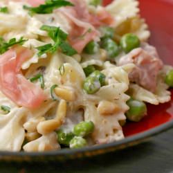 Farfalle, Goat Cheese & Prosciutto
