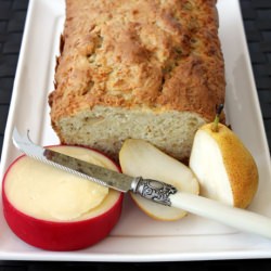 Pear and Cheddar Cheese Cake