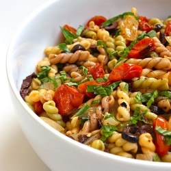 Pasta Salad With Roasted Tomatoes