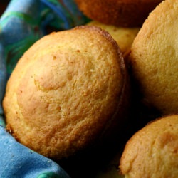 Jumbo Honey Corn Muffins