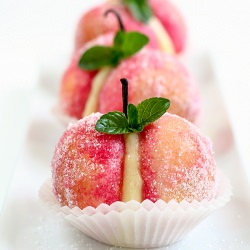 Peaches Sweet Brioche Dough